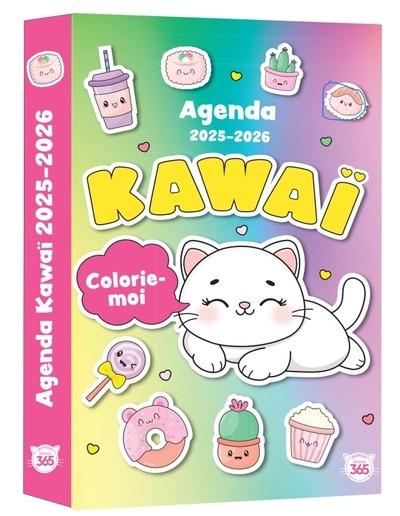 Agenda scolaire kawai colorie-moi (édition 2025/2026)