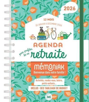 Agenda pour profiter de sa retraite (édition 2026)