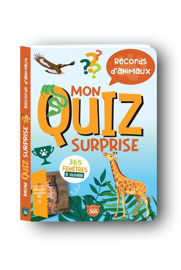 365 surprises : Mon quiz surprise : Records d'animaux