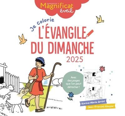 Je colorie l'Evangile du dimanche : Mon Evangile du dimanche à colorier (édition 2025)