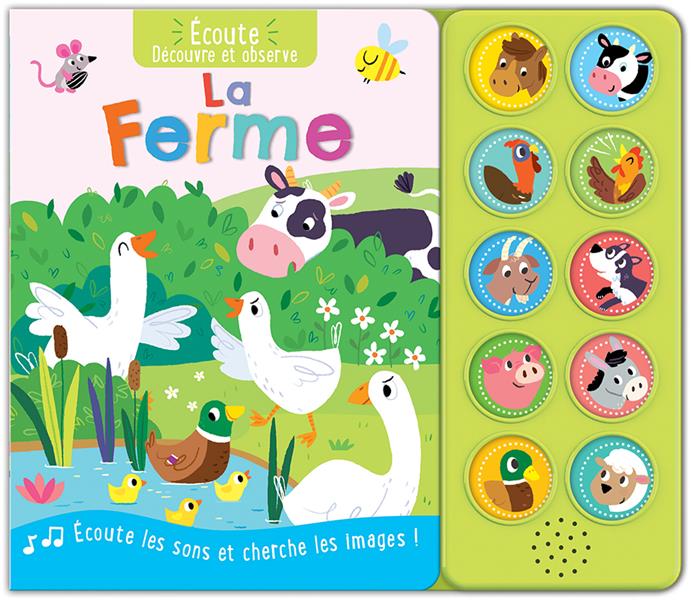 écoute, découvre et observe : La ferme - flash vidéo