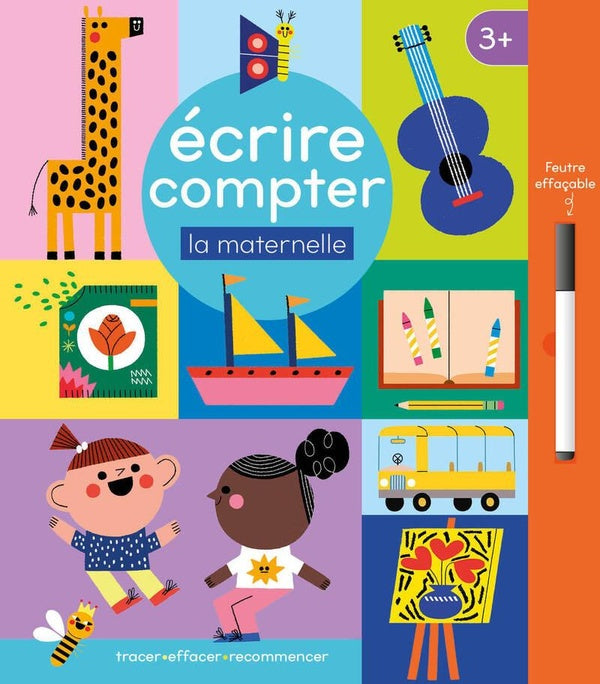 écrire compter : la maternelle - flash vidéo
