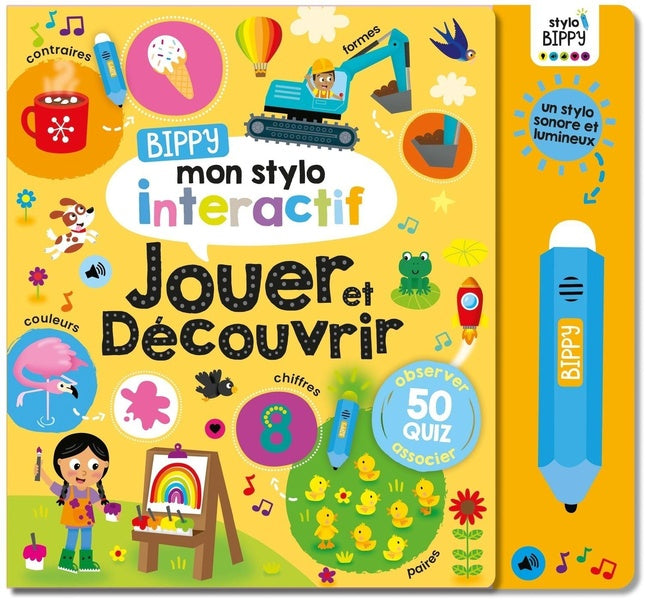 Bippy mon stylo interactif : jouer et découvrir - flash vidéo