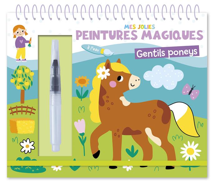 Mes jolies peintures magiques : Poneys - flash vidéo
