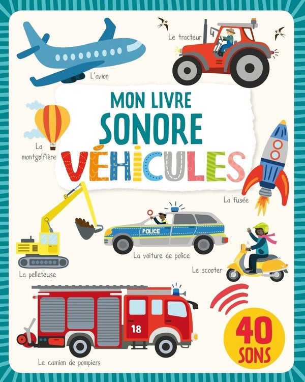 Mon livre sonore : véhicules - flash vidéo