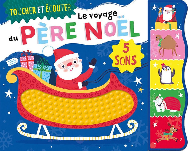 Le voyage du Père Noël : toucher et écouter 5 sons - flash vidéo