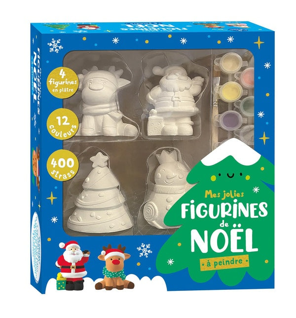 Mes jolies figurines de noël à peindre - flash vidéo