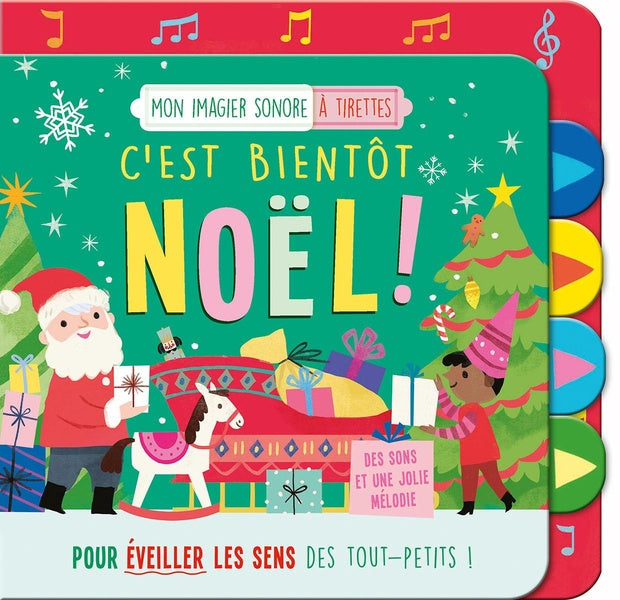 C'est bientôt noël ! mon imagier sonore à tirettes - flash vidéo