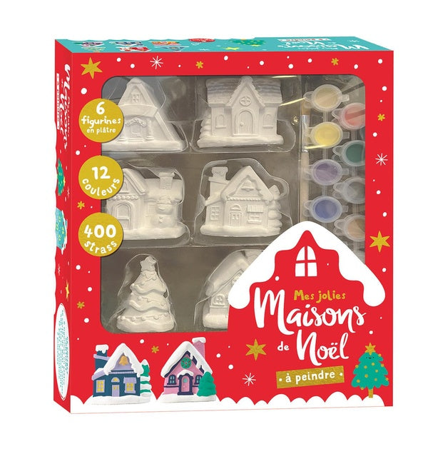 Mes jolies maisons de noël à peindre - flash vidéo