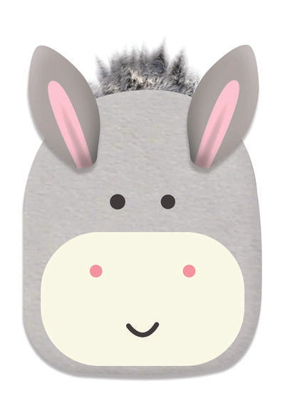 Petit âne : Livre peluche