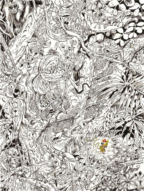 Une vie en dessins Tome 4 : Batem, le Marsupilami