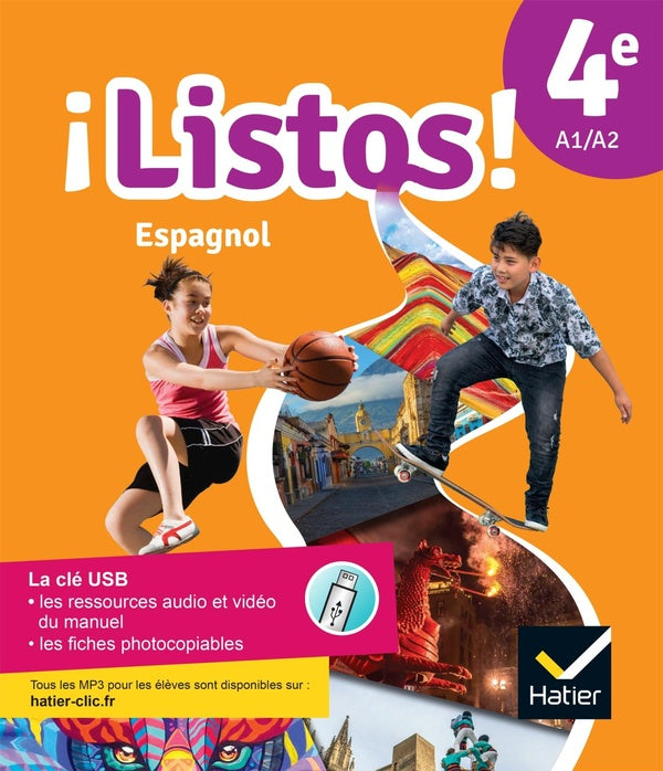 ¡Listos! : espagnol ; 4e ; clé USB