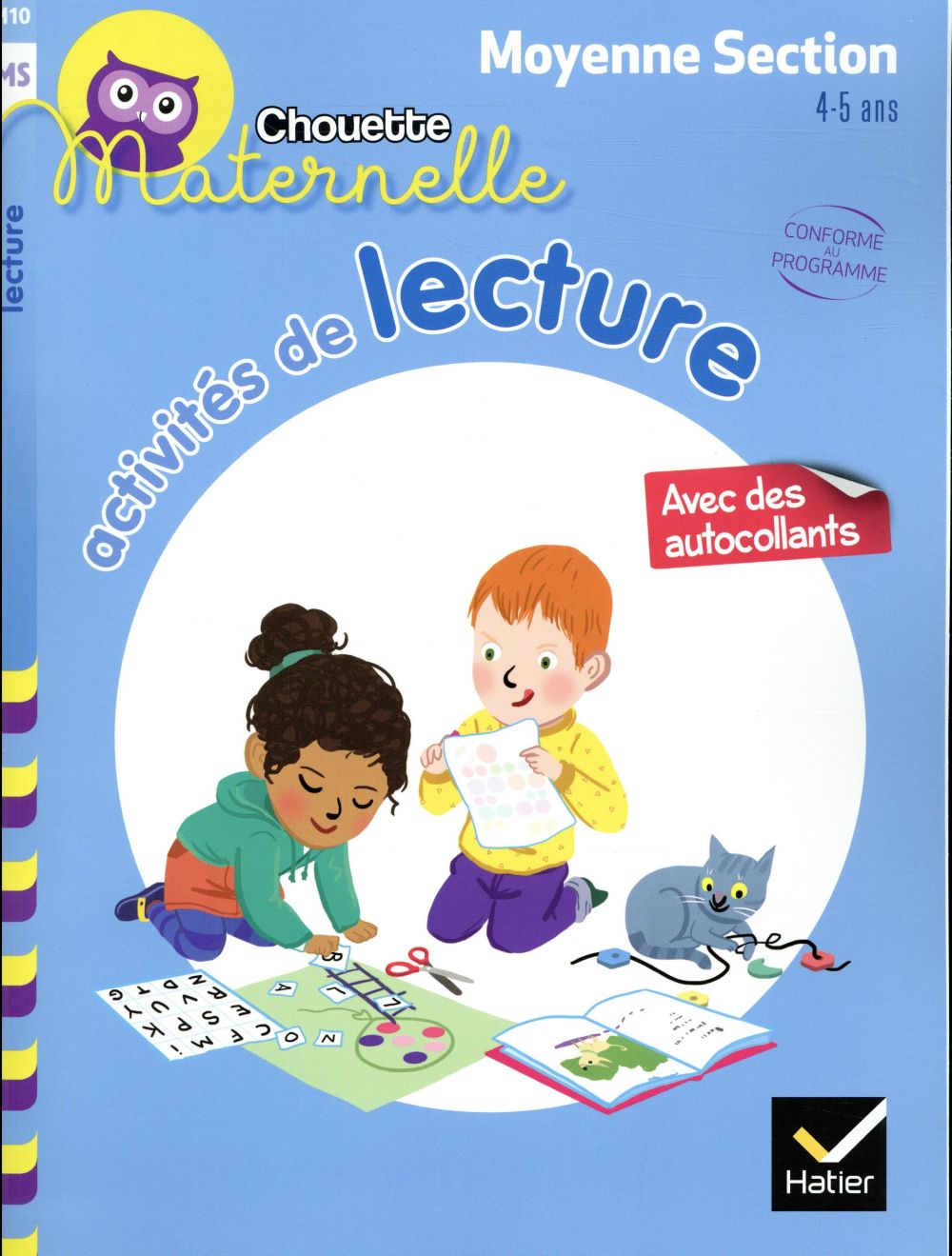 Chouette maternelle Tome M10 : Activités de lecture ; MS
