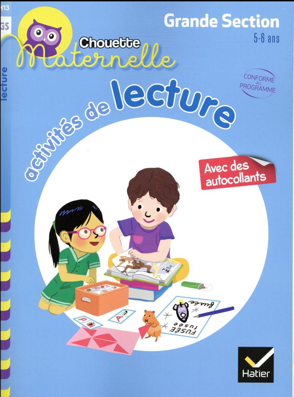 Chouette maternelle Tome M13 : Activités de lecture ; GS