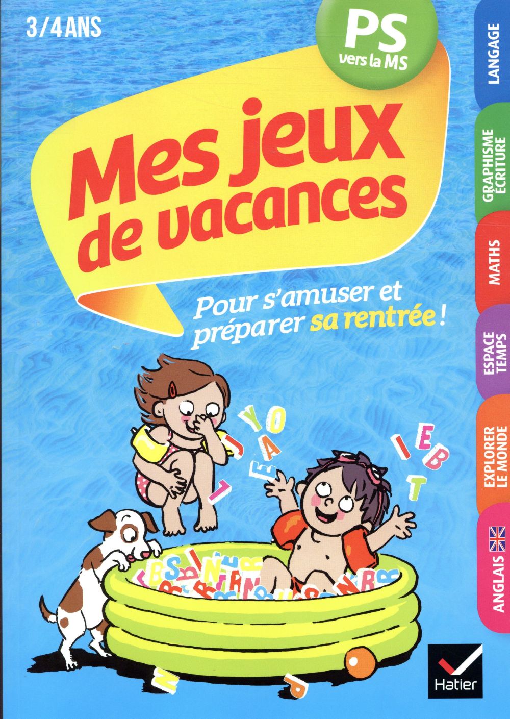 Mes jeux de vacances PS vers la MS