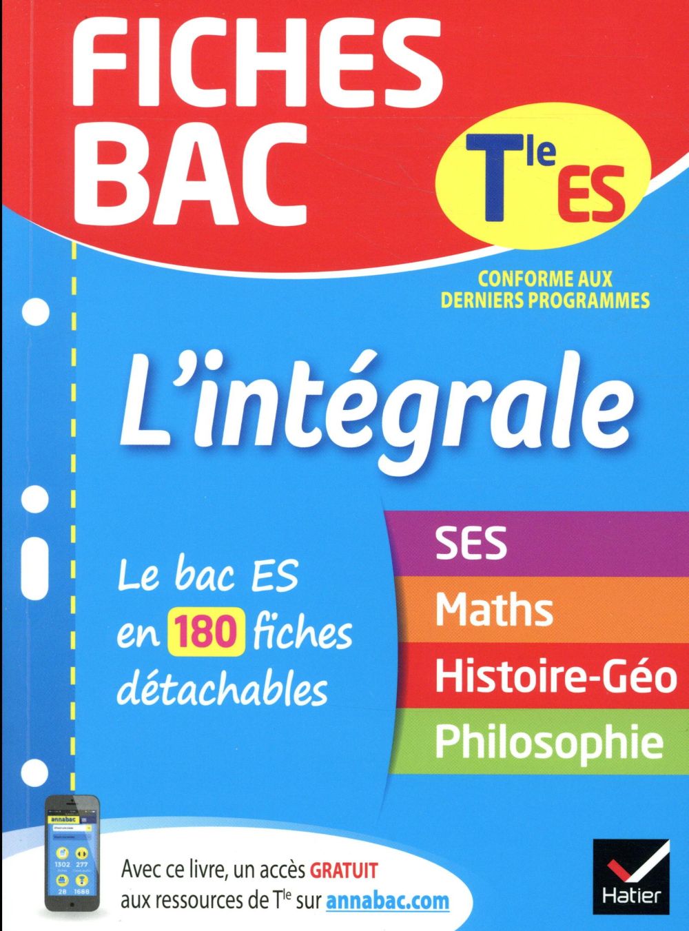 Fiches bac : l'intégrale terminale ES