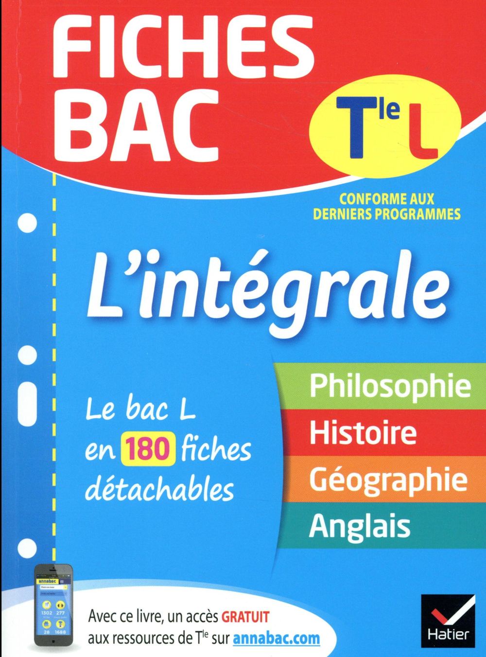 Fiches bac : l'intégrale terminale L
