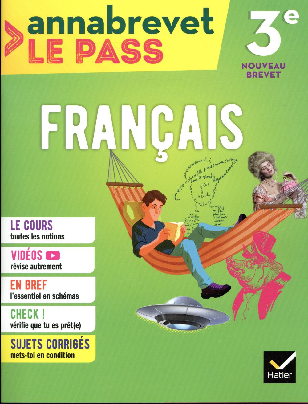 Annabrevet le pass : français ; 3e (édition 2018)