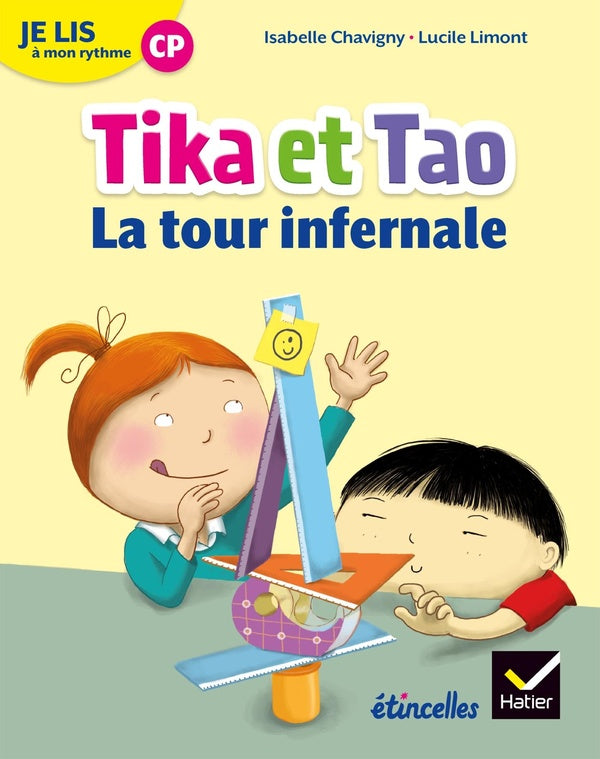 étincelles : lecture CP ; je lis à mon rythme ; Tika et Tao ; la tour infernale (édition 2018)