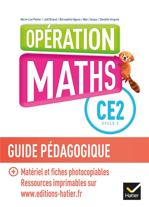 Operation maths ce2 ed.2018 - guide pedagogique