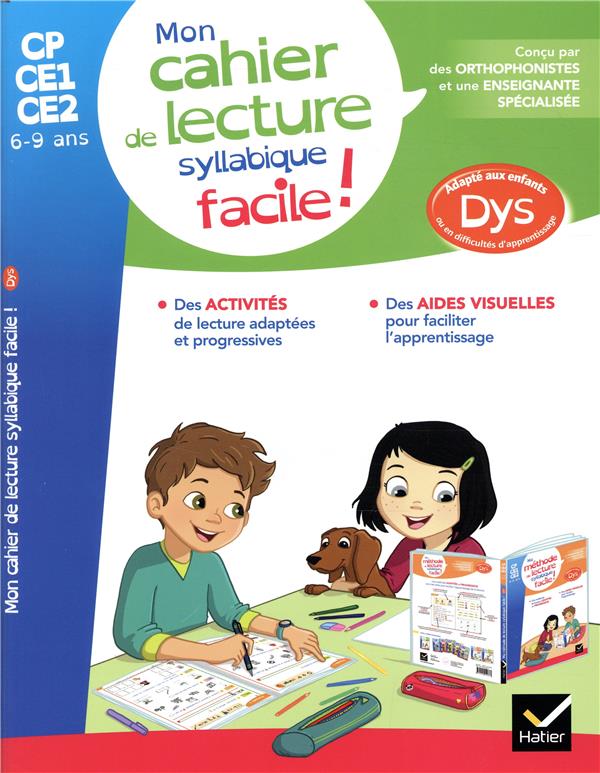 Mon cahier de lecture syllabique facile !
