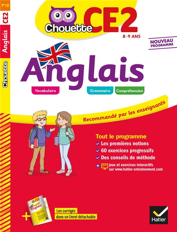 Chouette entraînement : anglais ; CE2