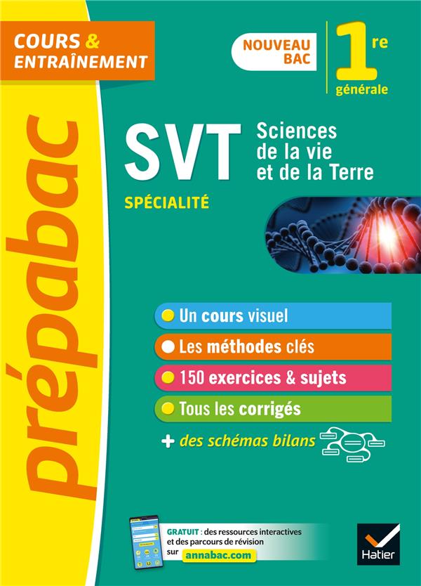 Prépabac cours & entraînement : SVT ; 1re, spécialité (édition 2019)