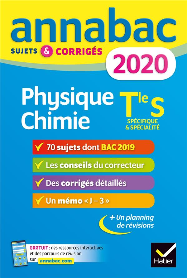 Annabac : physique-chimie ; terminale S