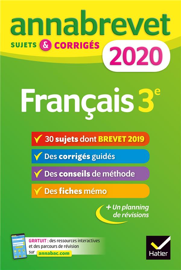 Annabrevet : français