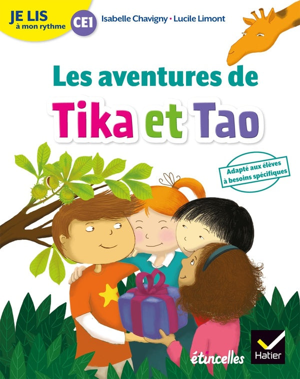 étincelles : je lis à mon rythme ; lecture ; CE1 ; les aventures de Tika et Tao (édition 2019)