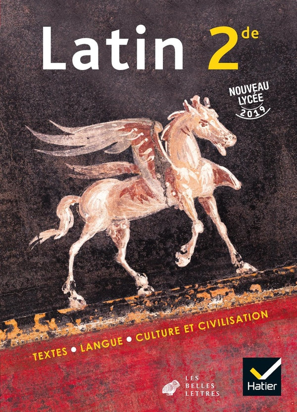Latin ; 2de ; livre de l'élève (édition 2019)