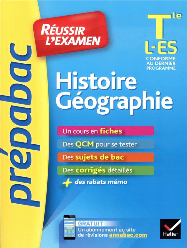Prépabac : histoire-géographie ; terminale L,ES