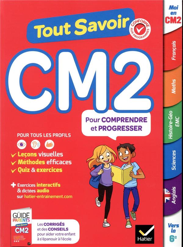 Tout savoir : CM2