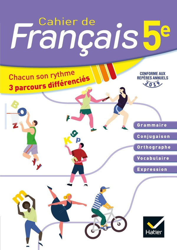 Cahier de français : 5e ; cahier de l'élève (édition 2020)