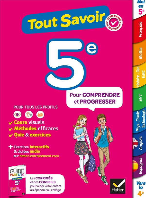 Tout savoir : 5e