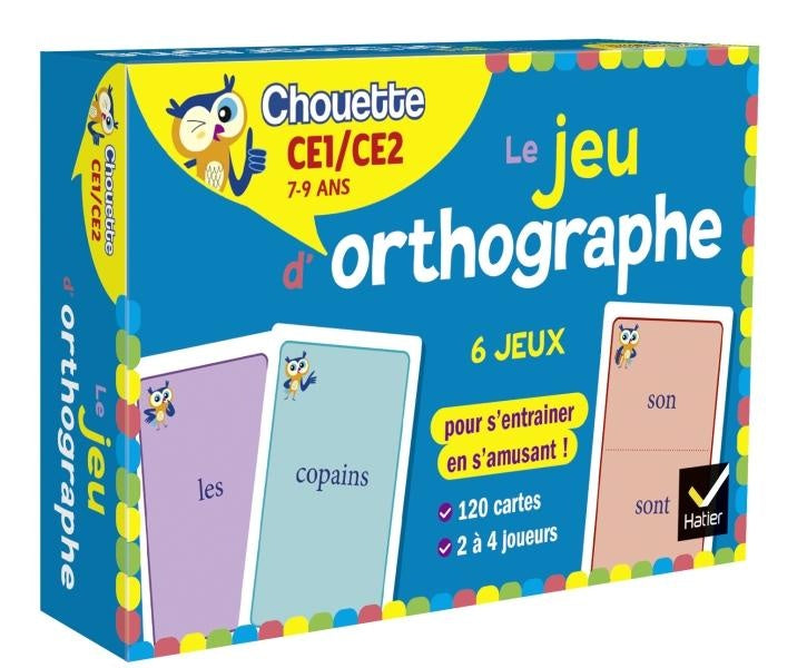 Chouette entraînement : le jeu d'orthographe
