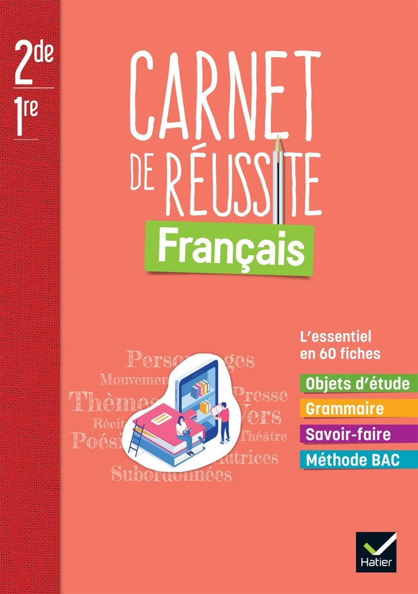 Carnet de réussite ; français ; 2de, 1re ; carnet élève
