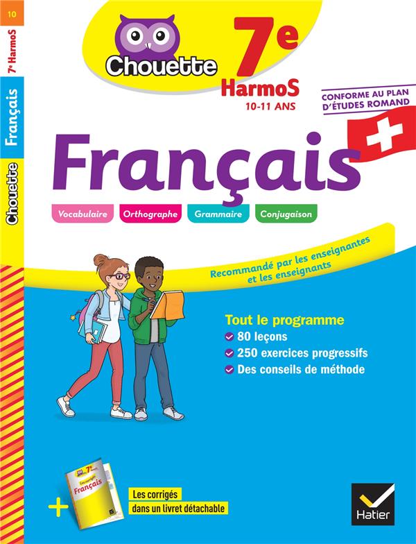 Chouette entraînement : français ; 7e harmos Suisse