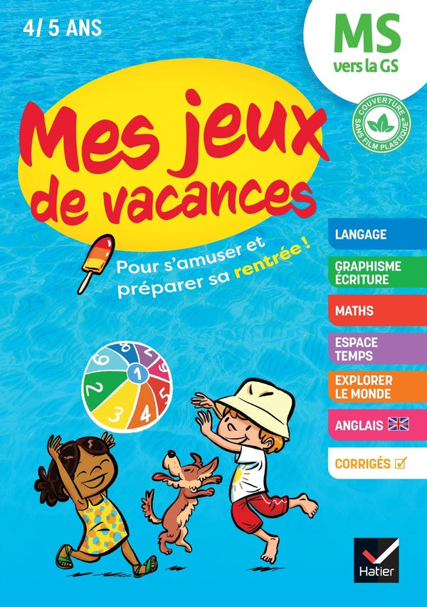 Mes jeux de vacances ; MS vers la GS (édition 2022)