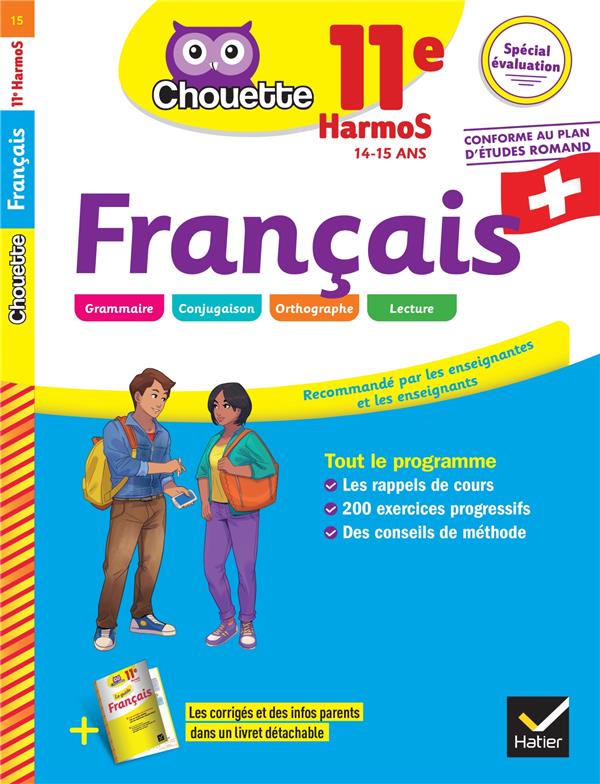 Chouette entraînement : français : 11e harmos Suisse