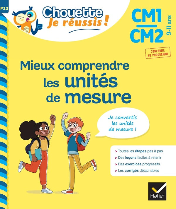 Mieux comprendre les unités de mesure ; CM1, CM2