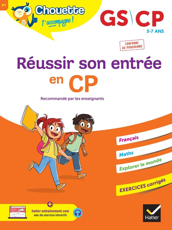 Chouette entraînement Tome P7 : réussir son entrée en CP