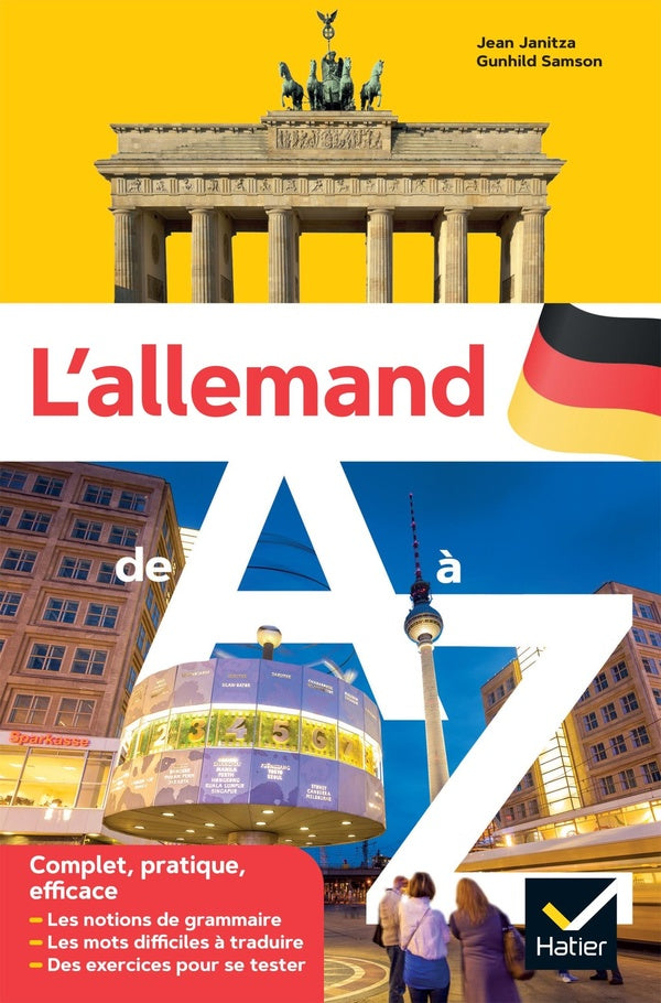 L'allemand de A à Z : grammaire, conjugaison & difficultés