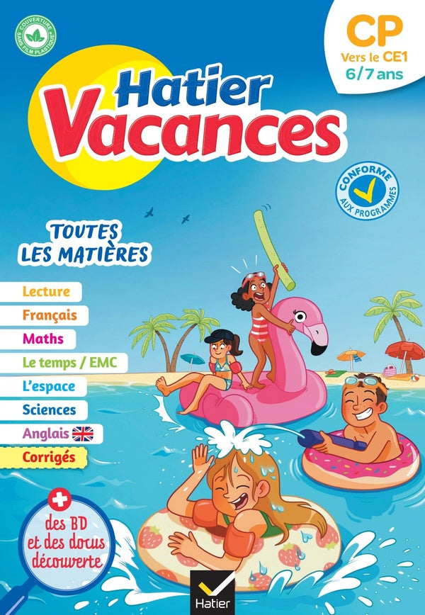 Hatier vacances : toutes les matières ; CP vers CE1