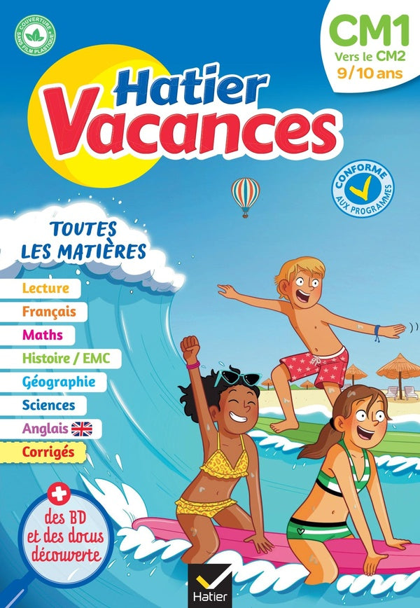 Hatier vacances : toutes les matières ; CM1 vers CM2