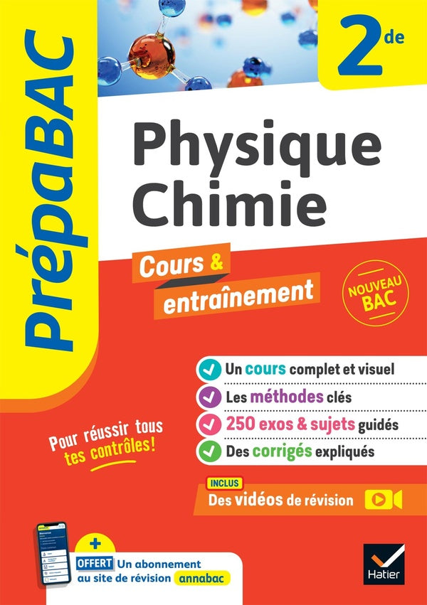 Prépabac cours & entraînement : physique-chimie ; 2de