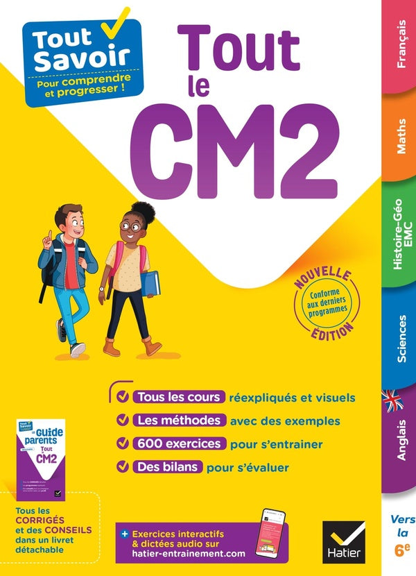 Tout savoir : tout le CM2