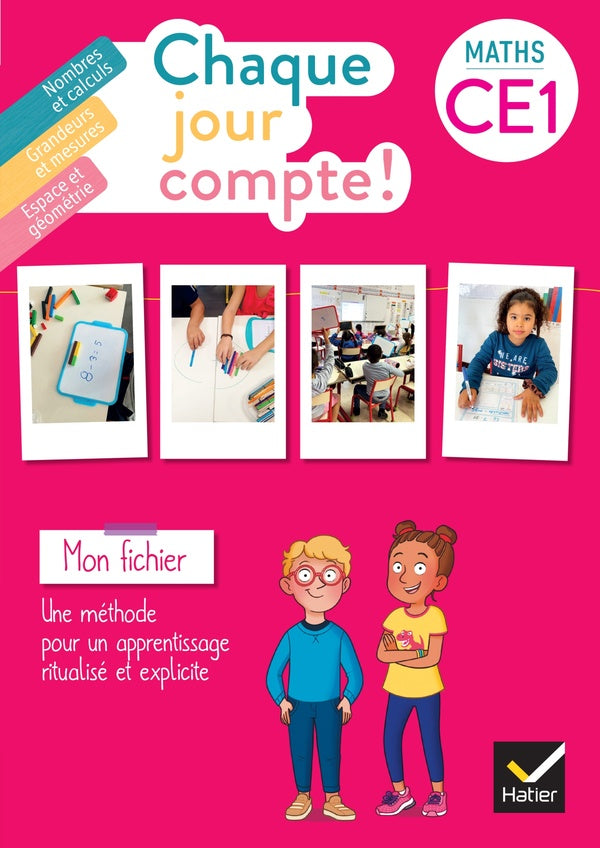 Chaque jour compte ! : maths ; CE1 ; fichier de l'élève