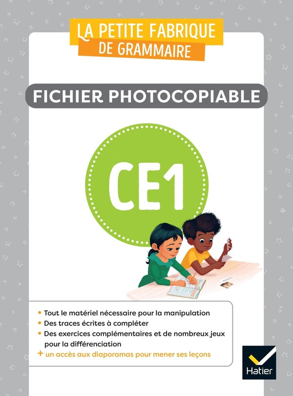La petite fabrique de grammaire ; français ; CE1 ; fichier photocopiable