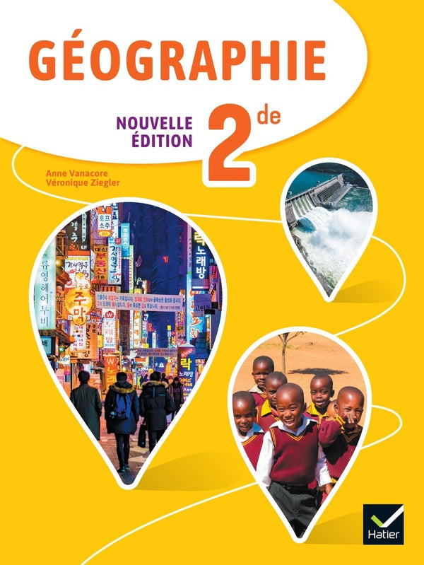 Géographie ; 2de ; livre élève